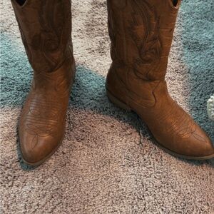 Brown Western Cowboy Boots